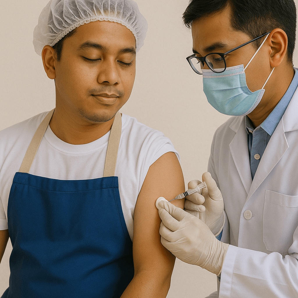 Vaksinasi Pengendali Makanan